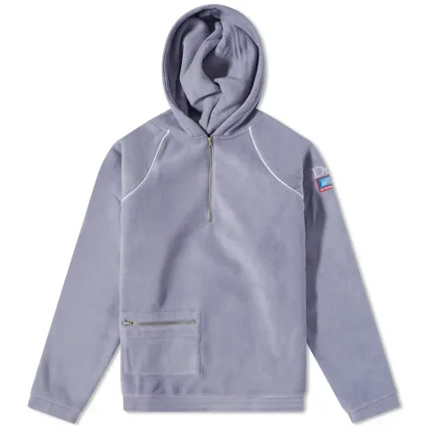 Polar Fleece Half Zip Hoodie