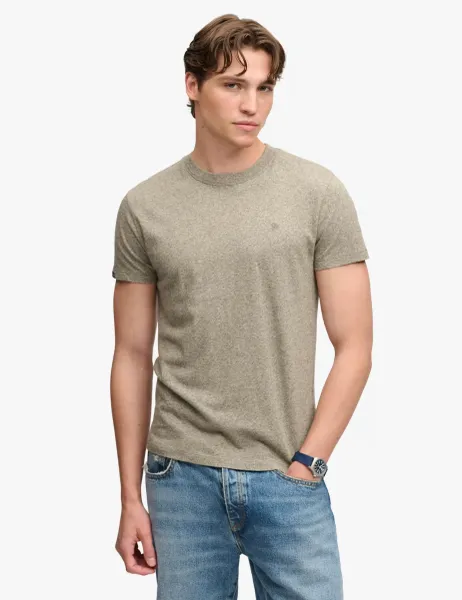 Superdry & Co Pure Cotton Embroidered Logo T-Shirt Medium Green