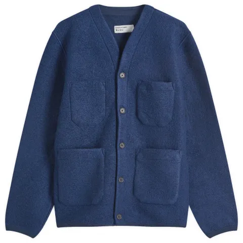 Wool Fleece Cardigan