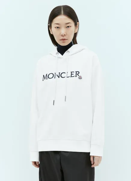 Logo Embroidery Hooded Sweatshirt