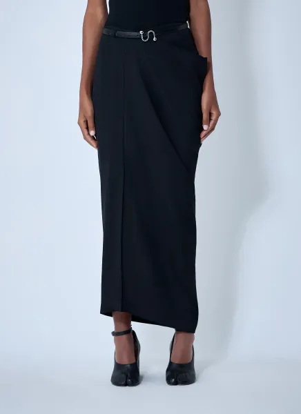 Draping Asymmetric Skirt
