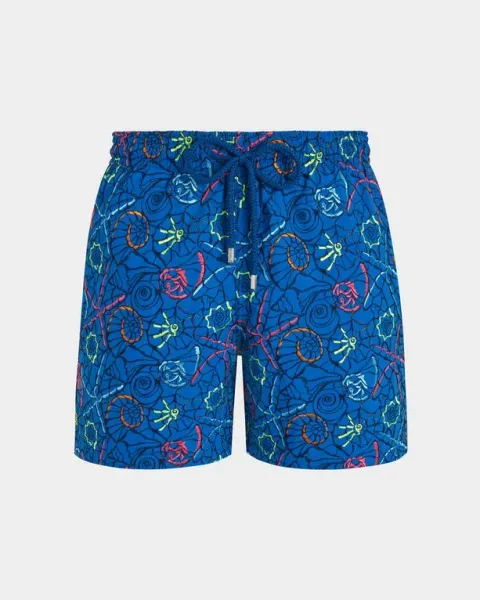 Vilebrequin Men Swim Shorts Embroidered Noumea Sea