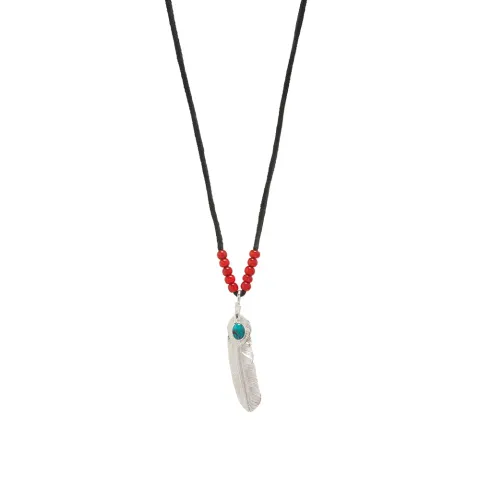 Feather Spacer Combination Necklace