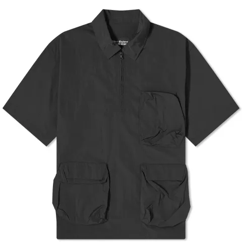 Pullover Pocket Short Sleeve Shirt
