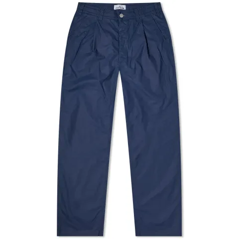 Marina Pleated Cotton Canvas Pant