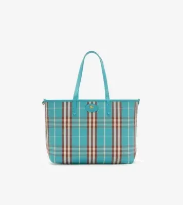 Medium Reversible Bloomsbury Tote in Atom blue