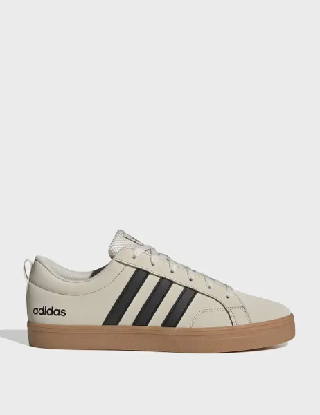 Adidas VS Pace 2.0 Stripe Trainers Beige Mix