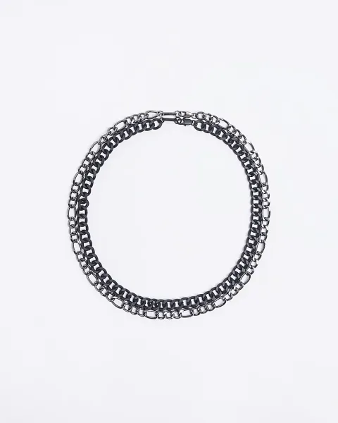 River Island Colour Multirow Chunky Necklace