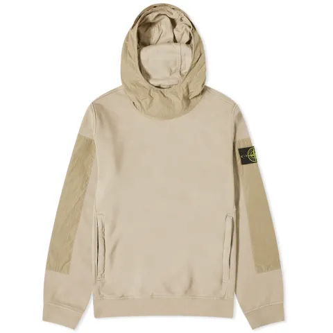 Nylon Hooded Sweat