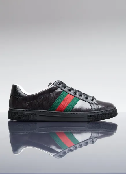 GG Crystal Canvas Sneakers