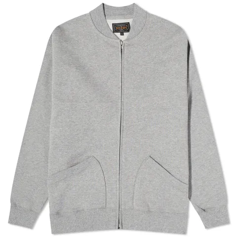 Zip Sweat Bomber Jacket
