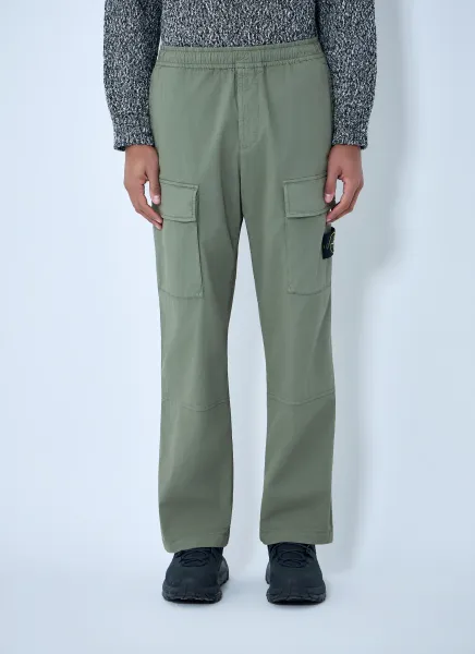Logo Patch Pants