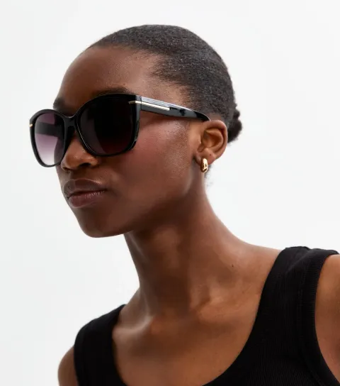 Black Oversized Sunglasses