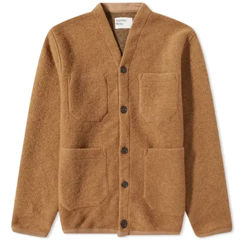 Wool Fleece Cardigan