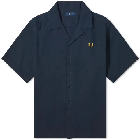 Pique Short Sleeve Vacation Shirt