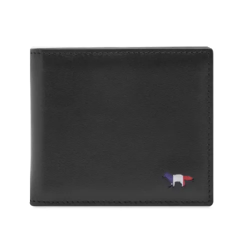 Tricolor Fox Compact Bifold Wallet