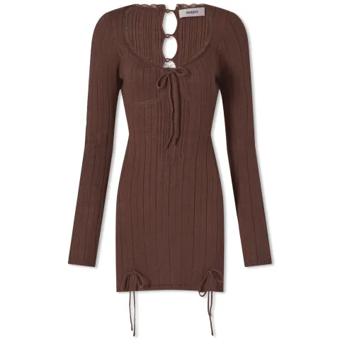 Dainty Long Sleeve Knit Dress