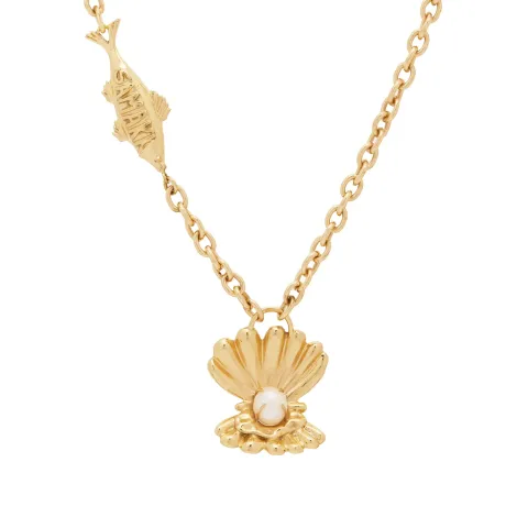 ALÉMAIS Banana House Clam Pearl Necklace