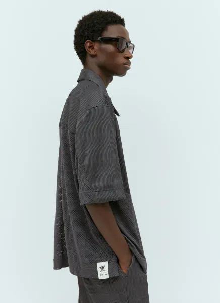Zip-Up Short Sleeve Shirt