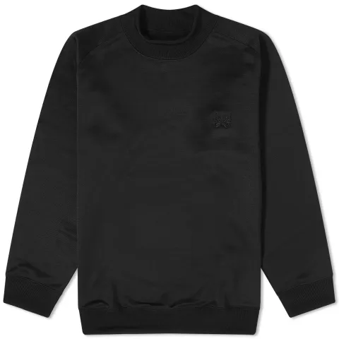 Jersey Mock Neck Sweat