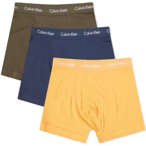 Cotton Stretch Trunk - 3 Pack