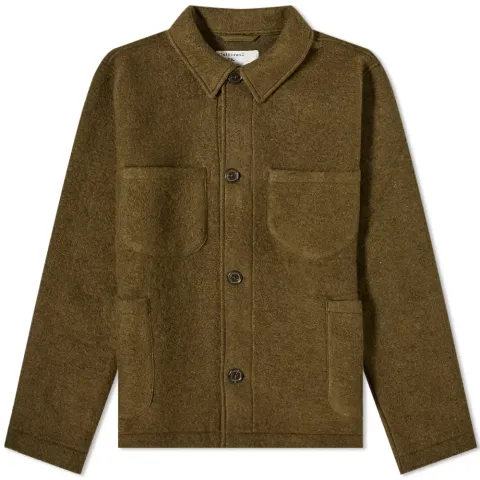 Wool Fleece Lumber Jacket