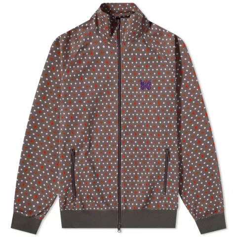 Poly Jacquard Track Jacket