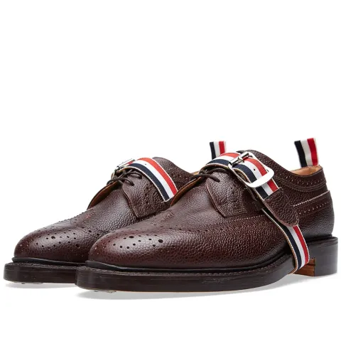Grosgrain Strap Longwing Brogue