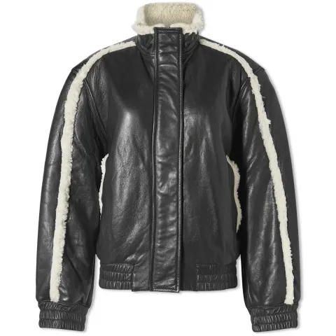 Meadow Leather Bomber Jacket