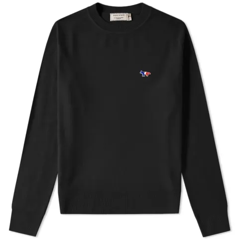 Maison Kitsuné Virgin Wool Crew Knit