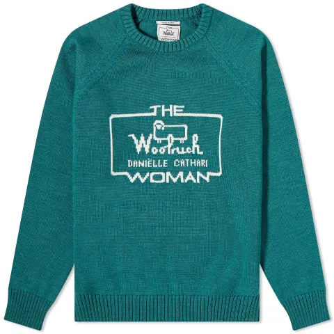 Daniëlle Cathari x Woolrich Logo Merino Jumper