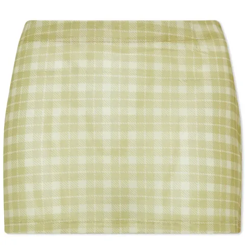 Baby Plaid Mini Skirt
