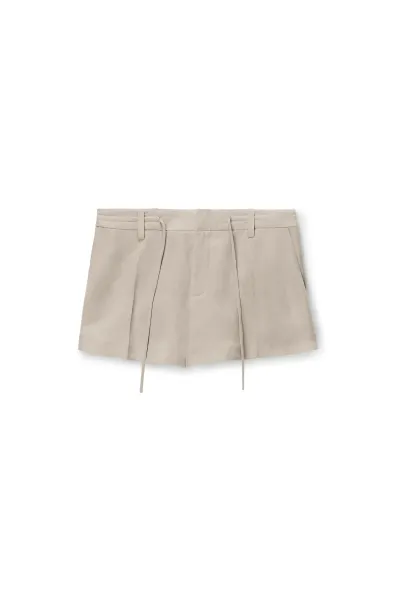 Drawcord Mid-Rise Tailored Short