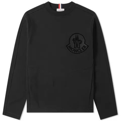 Maglia Oversized Tonal Logo Crew Sweat