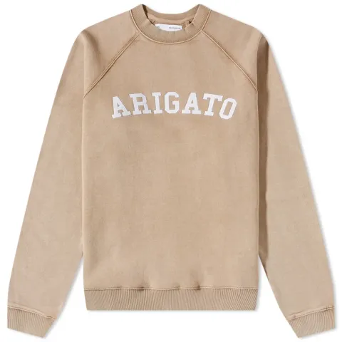 College Logo Crew Sweat