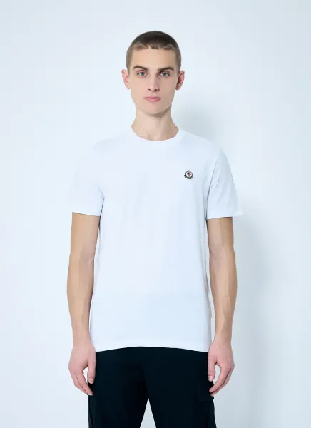 Set Of Three Logo Patch T-Shirts
