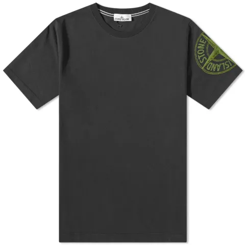 Stitches Logo One Sleeve T-Shirt