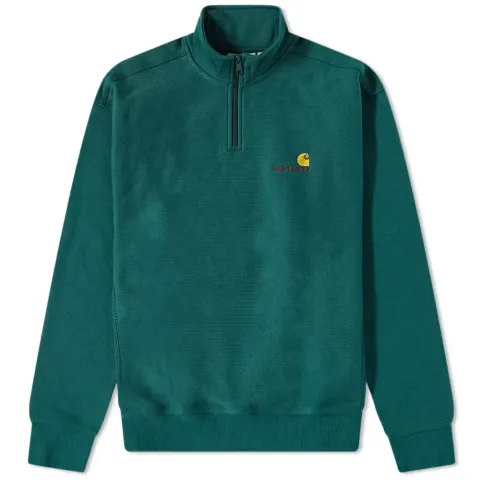Half Zip American Script Sweat