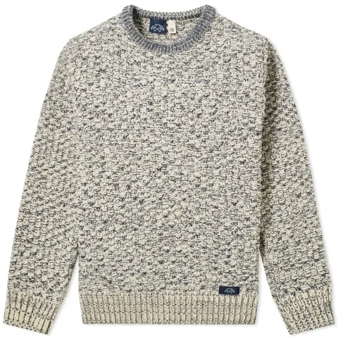 Textured Marl Crew Knit