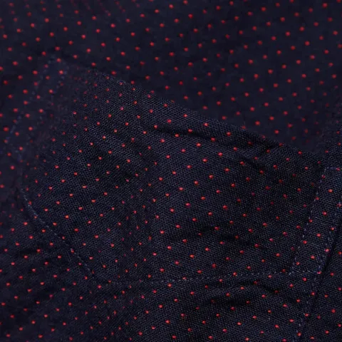 Jacquard Polka Dot Shirt