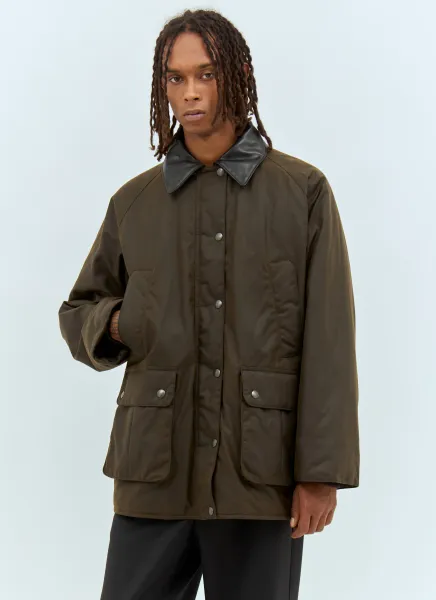 Waxed Canvas Blouson Jacket