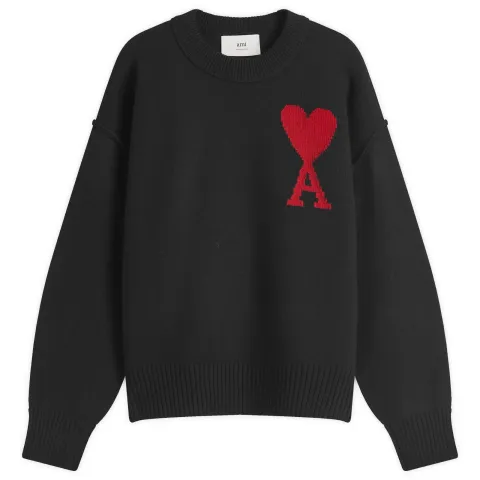 AMI ADC Large Crew Knit Sweater