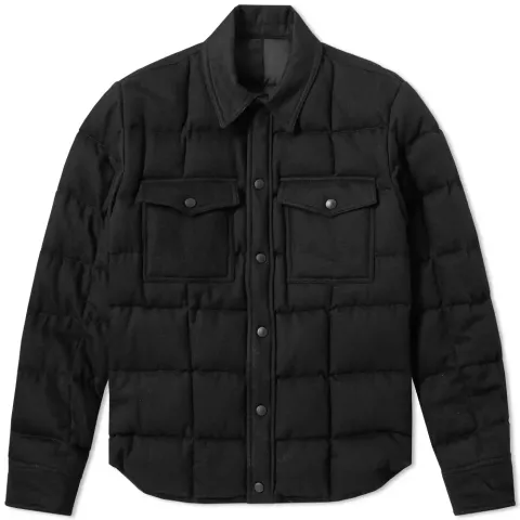 AMI Wool Down Shirt Jacket