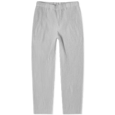 Pleated Straight Leg Trousers