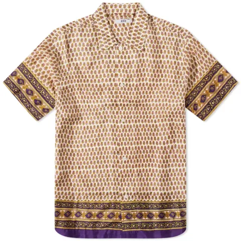 Micro Fleur Short Sleeve Shirt