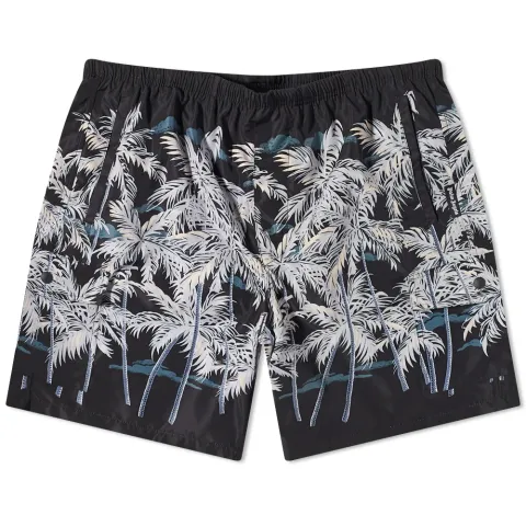 Palm Print Swim Shorts