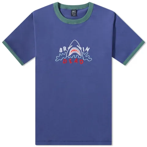 Shark Attack Ringer T-Shirt