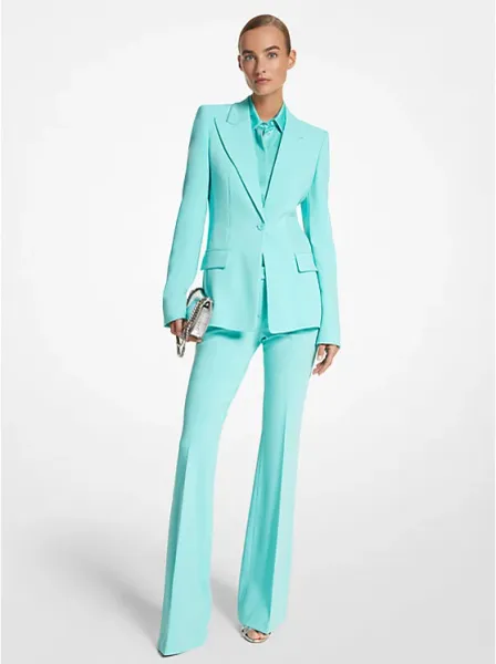 Georgina Stretch Pebble Crepe Blazer
