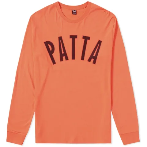 Long Sleeve Curve Logo Tee