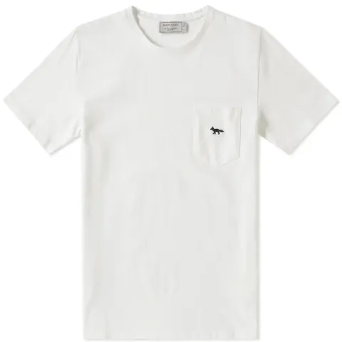Maison Kitsuné Embroidered Fox Tee